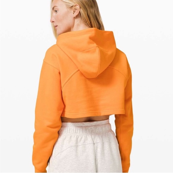 Lululemon All Yours Cropped Hoodie Sweatshirt - Picture 1 of 8